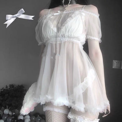 Jupe en maille sexy, conception de schéma, réduction de la taille de style occidental, réduction de l'âge, lingerie sexy