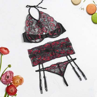 Three-piece  lingerie