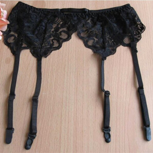 Accessoires Lingerie Jarretière Dentelle Noir