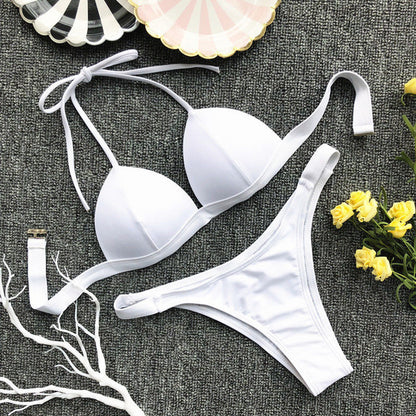 Nouvel ensemble de soutien-gorge bikini femme sexy 