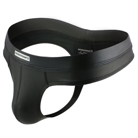 String en simili cuir pour hommes