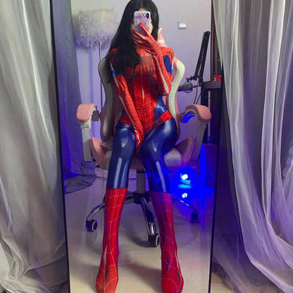 Mono con cremallera tentación uniforme de lencería