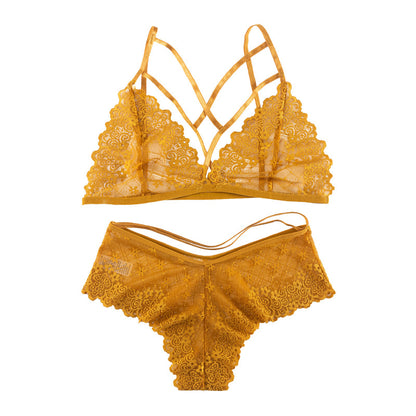 Ensemble de lingerie ultra-mince de style européen et américain