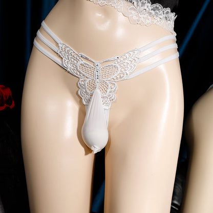 Short en dentelle une pièce simple à la mode pour hommes
