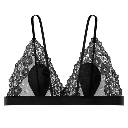 Lunettes en cristal français, lingerie sexy en dentelle pour femmes