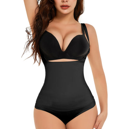 Belly And Waist Shaping Plus Size Latex One-piece Corset