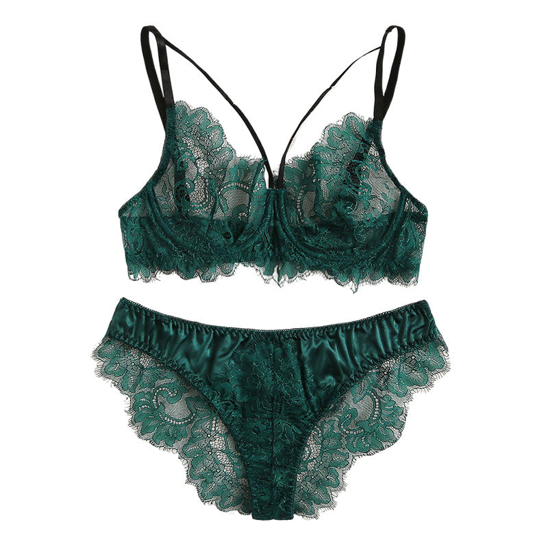 Sexy Underwear Lace Embroidery Lace Sexy Lingerie Set