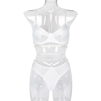 Sexy Lingerie Set Mesh Stitching Stretch Sexy Underwear