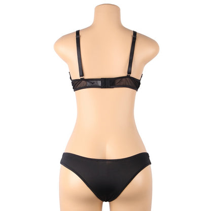 Ladies Sexy Lingerie Sexy Mesh Bra Triangle Underwear Two Piece Suit