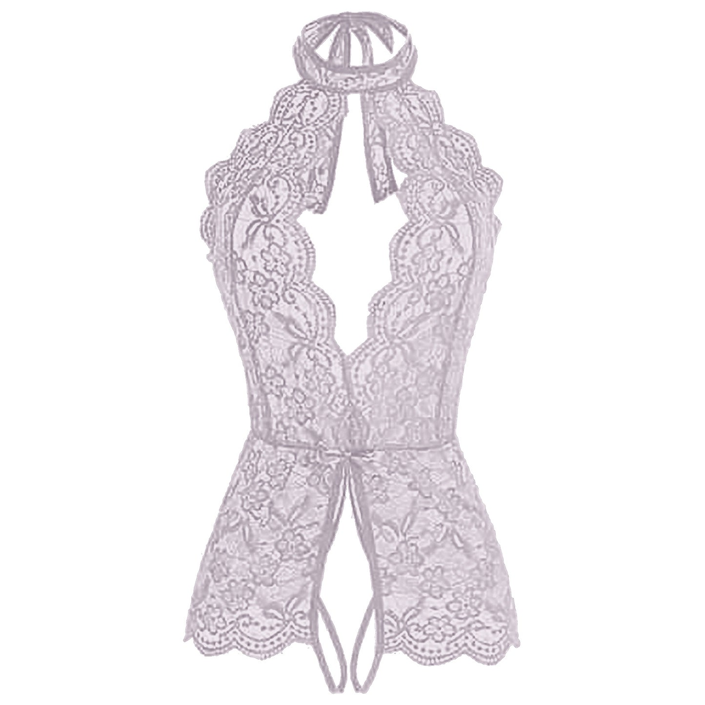 Lingerie sexy grande taille Body dos nu en dentelle sexy Vêtements de nuit sexy
