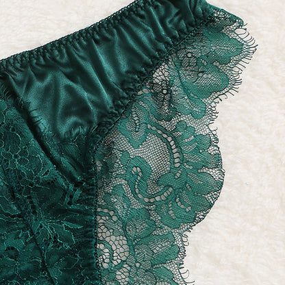 Sexy Underwear Lace Embroidery Lace Sexy Lingerie Set