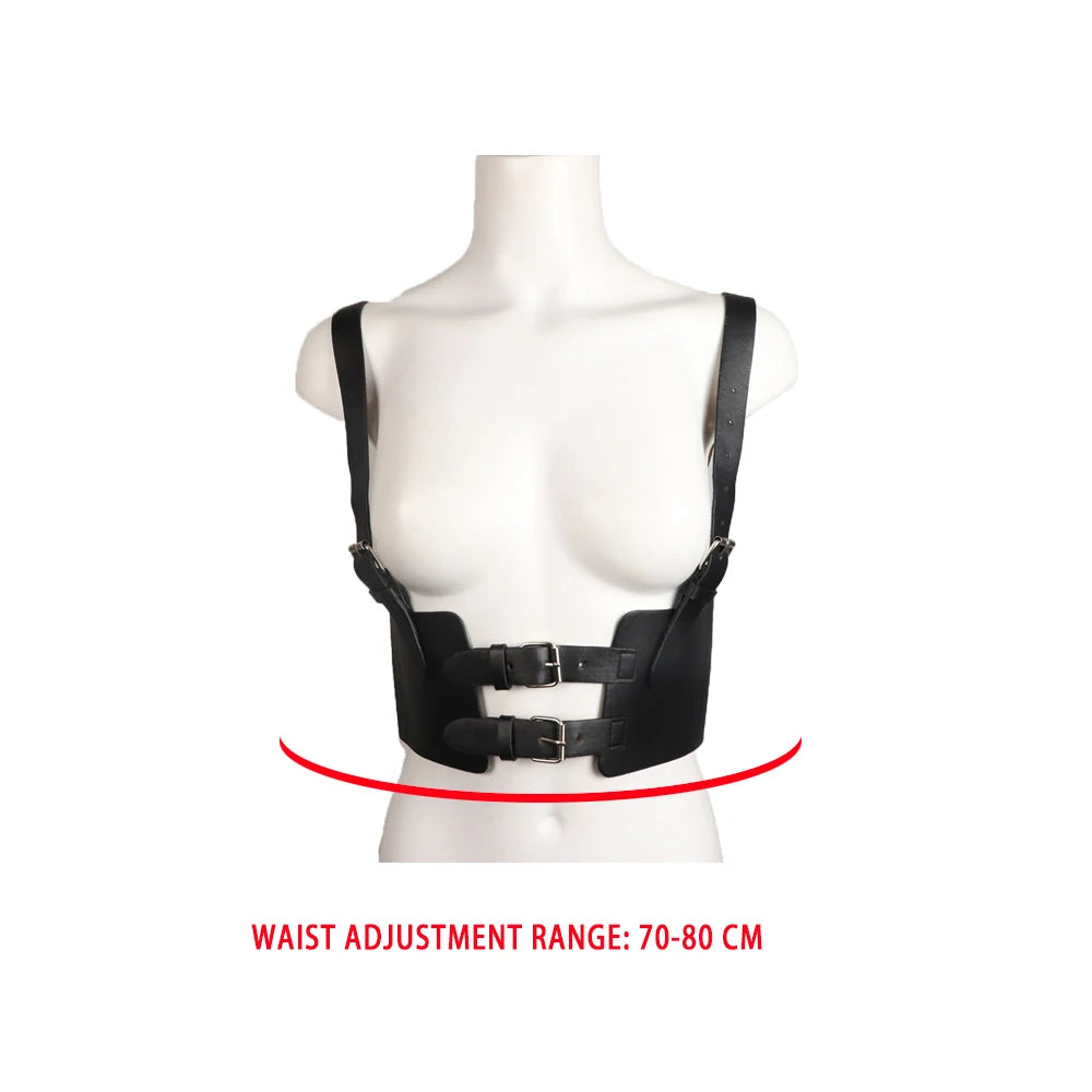 Y2k Jeans Functional Punk Style Strap Belt Women's Casual Belt Tank Top JK Shirt Strap Decoration Waist Cover Accessories