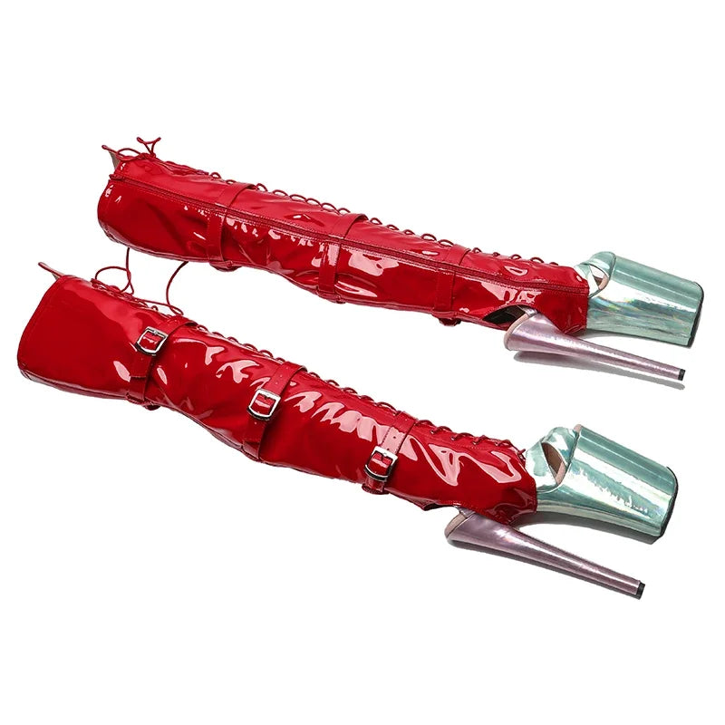 high heel boot covers shoe set long boot cover