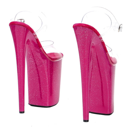 23CM/9inches PVC upper  Platform y  High Heels Sandals Pole Dance shoes