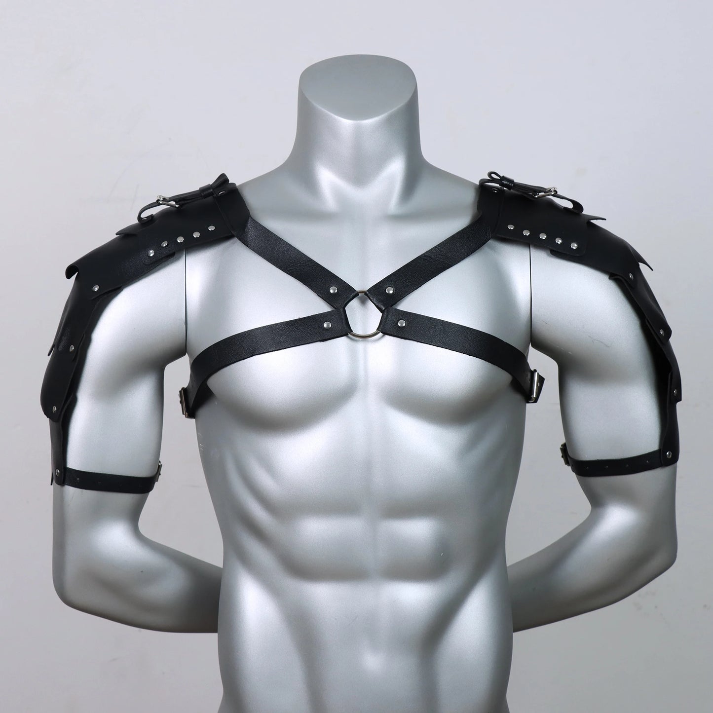 Gay Chest Harness Belts Leather Men Clothes Punk Rave Body Harness Straps Male  Lingerie