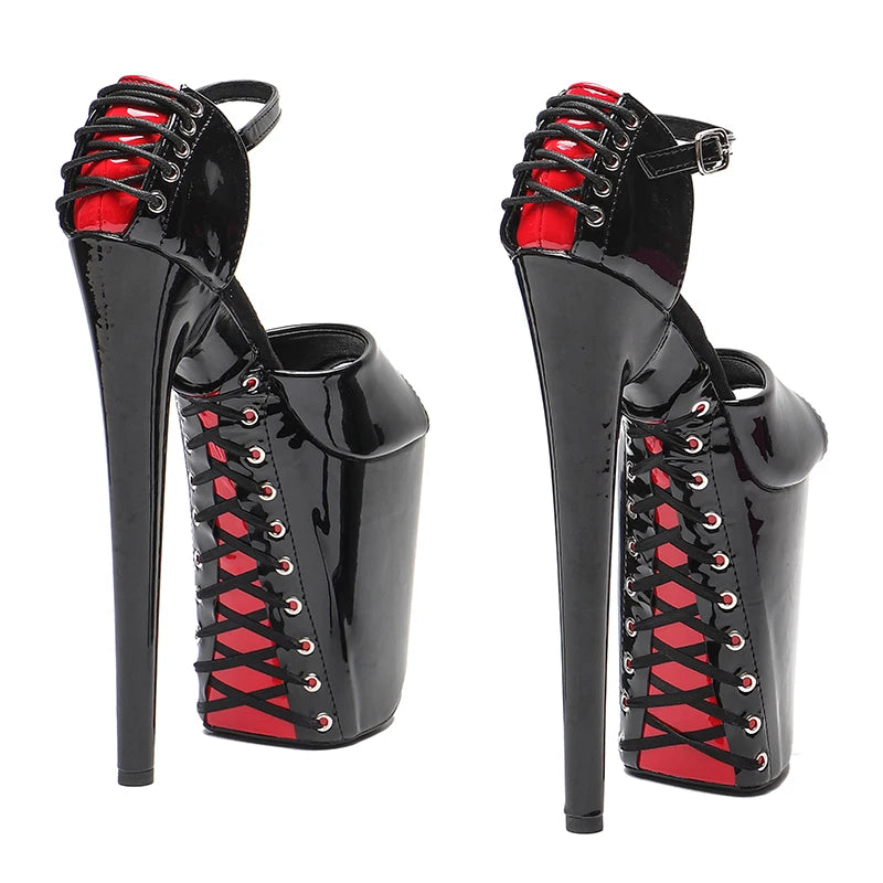23CM/9inches New Peep Toe High Heels sandals Pole Dance Shoes Stripper Heels Party Show Stage Platform Women Sandals 1BZ