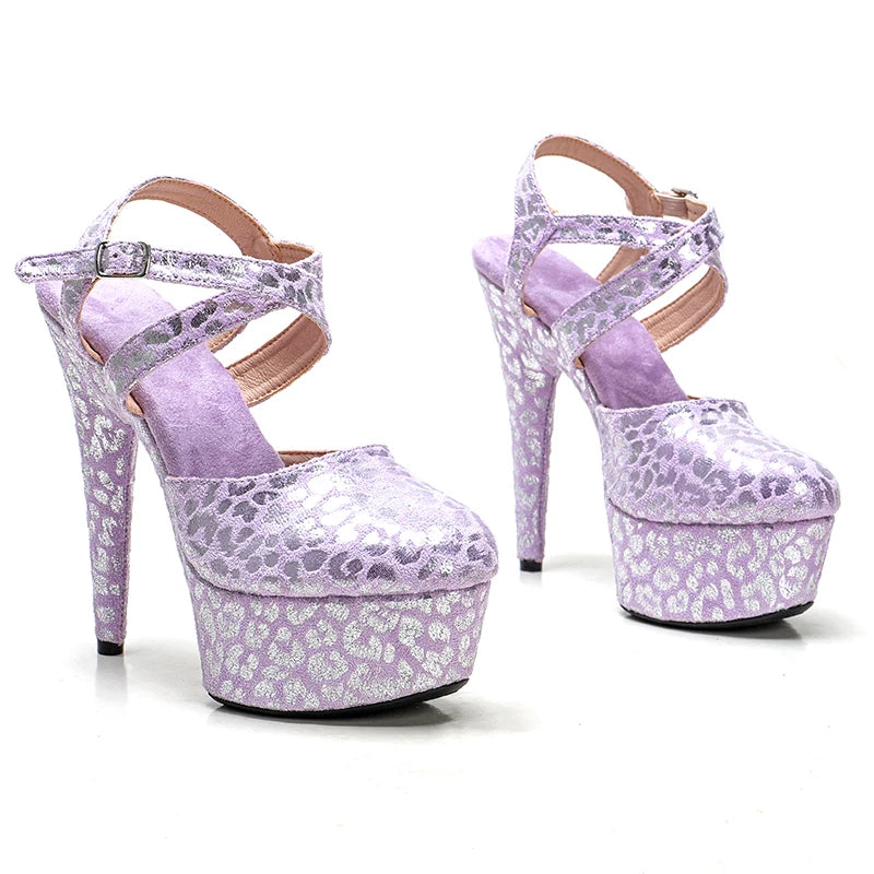 15CM/6Inch  New  High Heels  y Stripper Heels Models Party Show Stage Platform  Women Sandals 1B