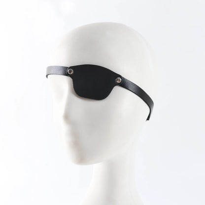 Medieval Personalized Fashion Leather One Eye Mask Role Cosplay Plays Prop Supplies Party Ball For Adult