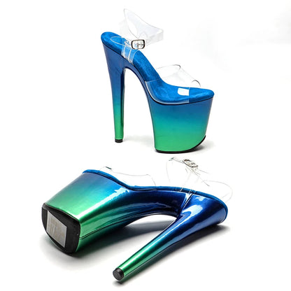8Inch/20cm Women's Platform party High Heels Shoes Pole Dancing Shoes