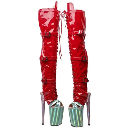 high heel boot covers shoe set long boot cover