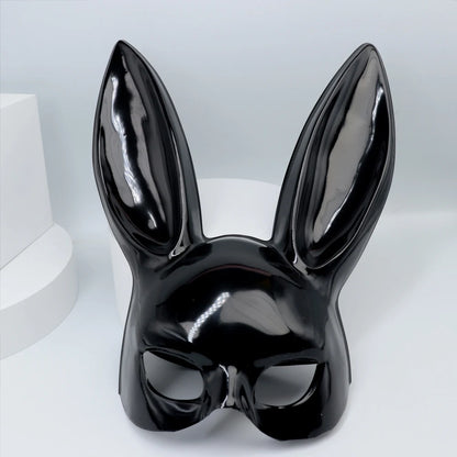 Eye Mask   Adult Game Couples Leather Harness Mask Wearble Costumes For Women Men Cosplay Toys Face Masks Product
