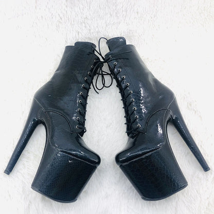 20CM/8inches y ankle boot  High Heel waterproof platform  Pole Dance boot