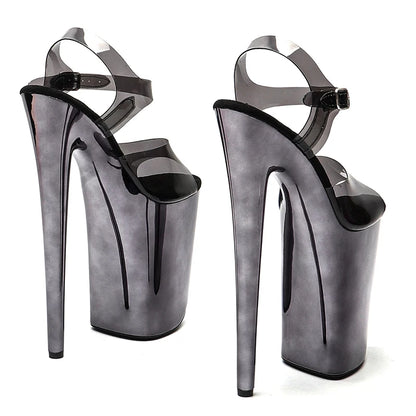 23CM/9inches  y High Heels Sandals  Party Club Stripper Shoes Steel Tube Dancing Platform y Sandals 1D
