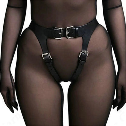 Hot Leather  Lingerie for Women Body  Harness Garter Belt Sets Stockings  Sword Belt Gothic Clothes Suspenders