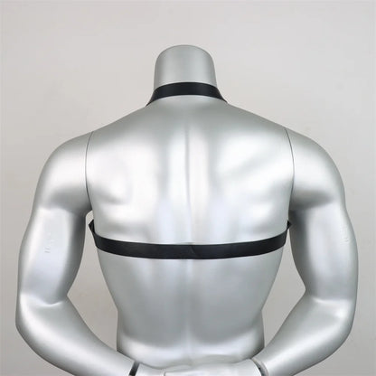 Men Harness Belts  Gay Clothing for  Rave ual PULeather Chest Adjustable  Gay Body  Cage Harness Lingerie