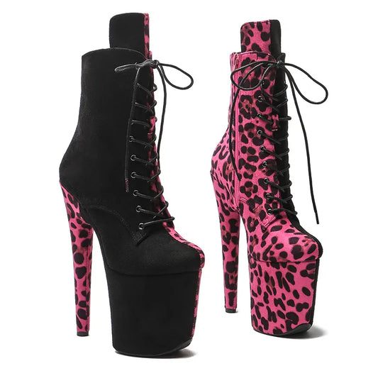 20CM/8inch color matching  Exotic fashion  high heel Nightclub Stage platform Pole Dance boot 3BY