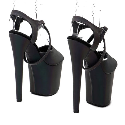 20cm/8inch high heel sandals  y model shoes pole dance shoes Women platform heel sandals 1B