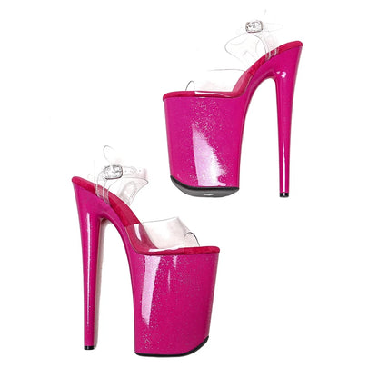 23CM/9inches PVC upper  Platform y  High Heels Sandals Pole Dance shoes