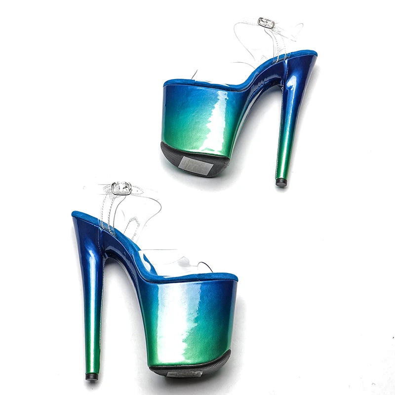 8Inch/20cm Women's Platform party High Heels Shoes Pole Dancing Shoes
