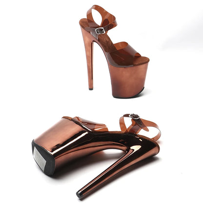 8Inch/20cm Women's Platform Sandals  party High Heels Shoes Pole Dancing Shoes