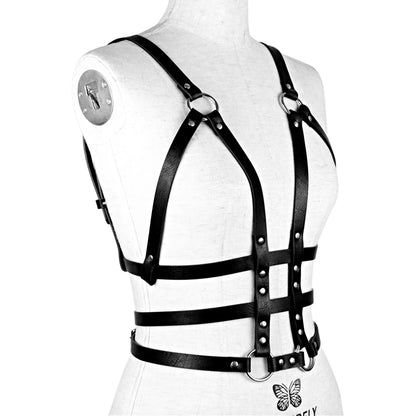 Fashion Harness belt Harness Corset Leather Lingerie  Lingerie Body Harness  Clothing Gothic Suspenders for Women