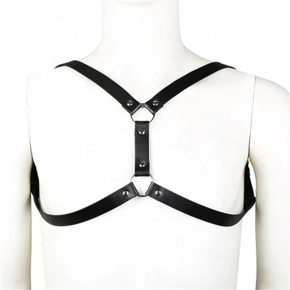 The Shoulder Belt Men Leather Harness   Wear Hot  Underwear  Costume Harness Body  Belt Strap Cage