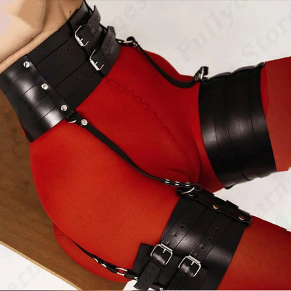 Fashion Harness belt Harness Corset Leather Lingerie  Lingerie Body Harness  Clothing Gothic Suspenders for Women