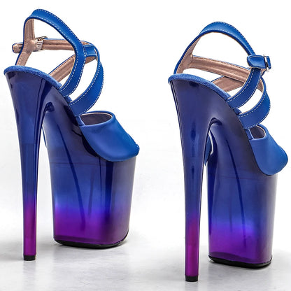 8Inch/20cm Women's Platform Sandals  party High Heels Shoes Pole Dancing Shoes