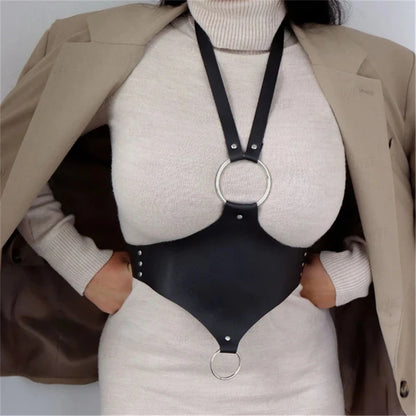 Fashion Harness belt Harness Corset Leather Lingerie  Lingerie Body Harness  Clothing Gothic Suspenders for Women
