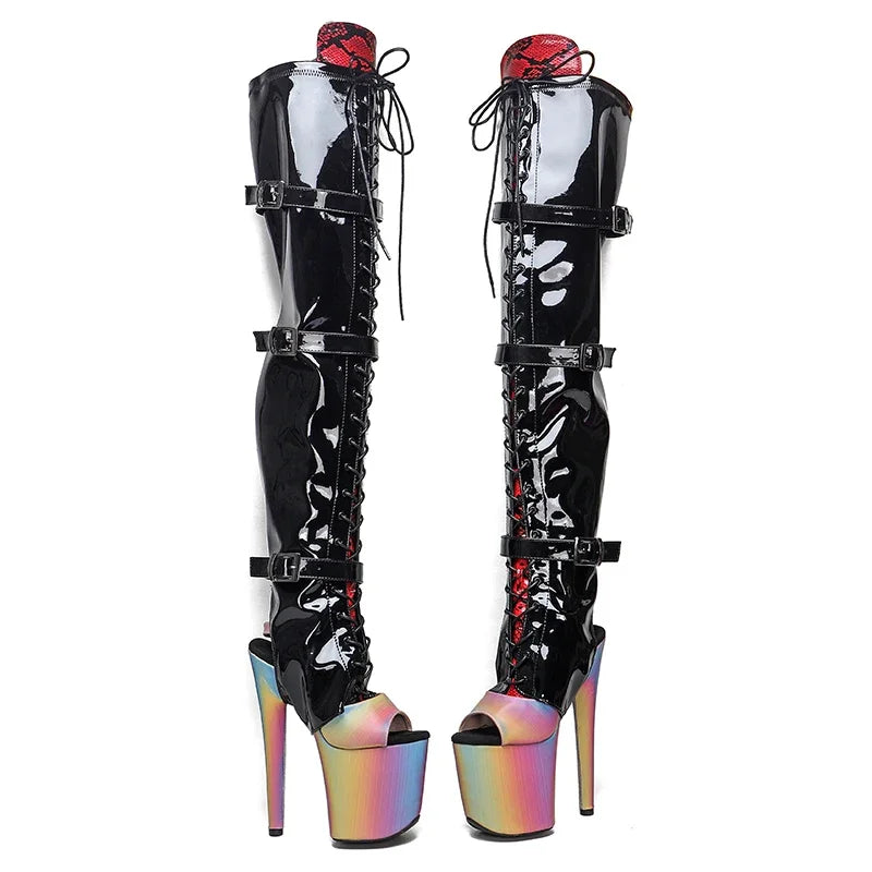 high heel boot covers shoe set long boot cover
