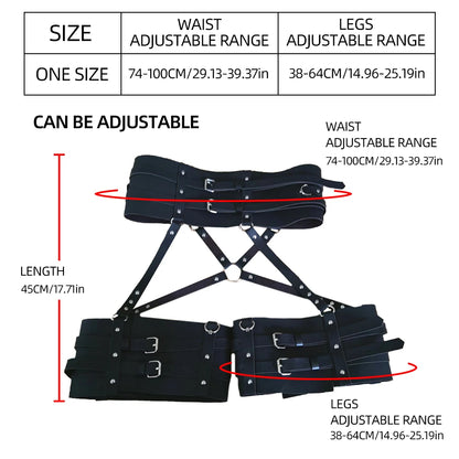 Fashion Harness belt Harness Corset Leather Lingerie  Lingerie Body Harness  Clothing Gothic Suspenders for Women
