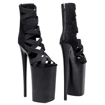 26CM/10inches  y exotic High Heel platform party shoes Pole Dance boot