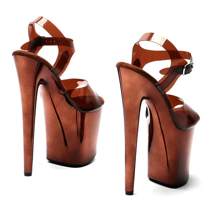 8Inch/20cm Women's Platform Sandals  party High Heels Shoes Pole Dancing Shoes