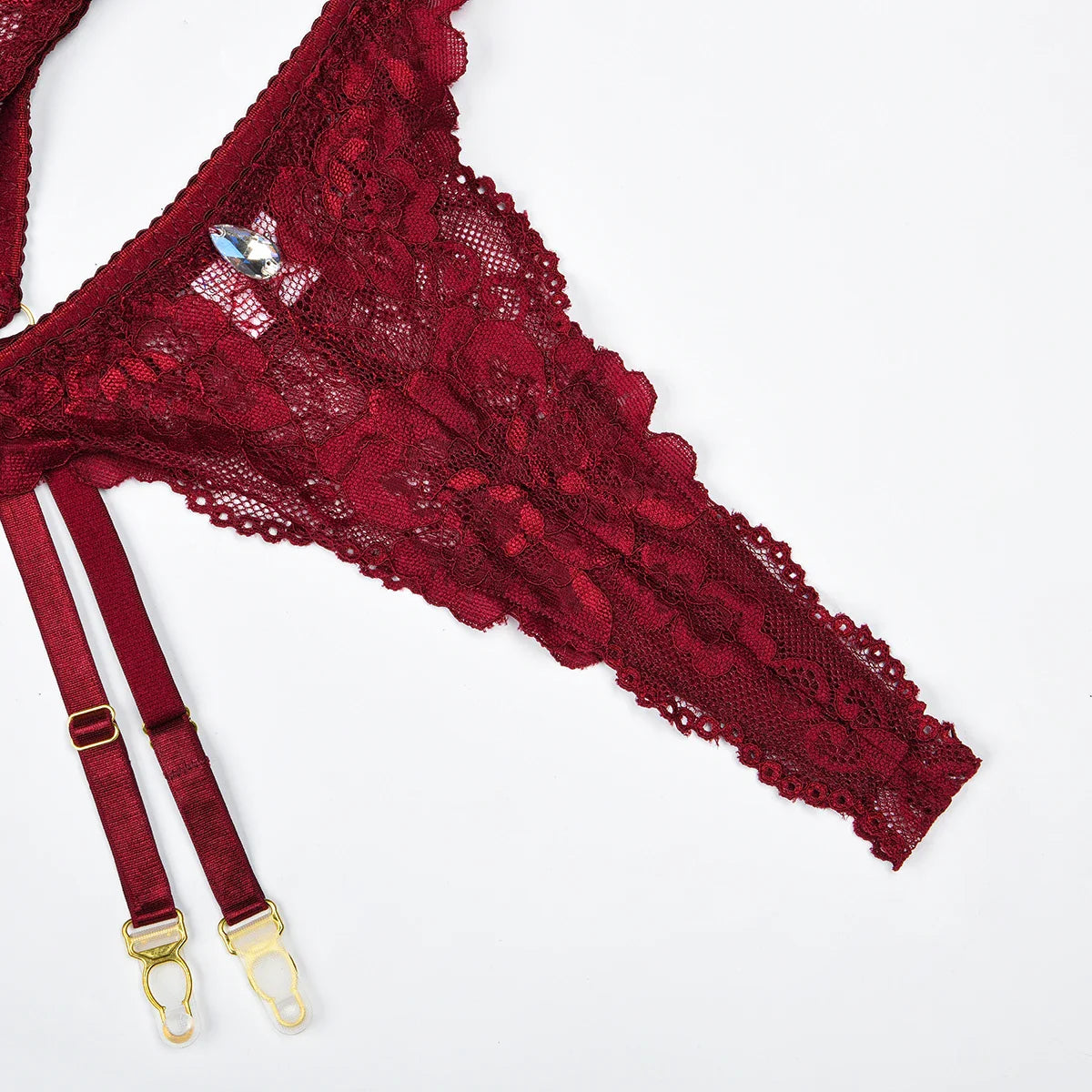 Ellolace Erotic Lingerie Cut Out Bra Garter Fancy Onlyfans Underwear See Through Lace Bilizna Sexy Kinky Outfit Hot Intimate
