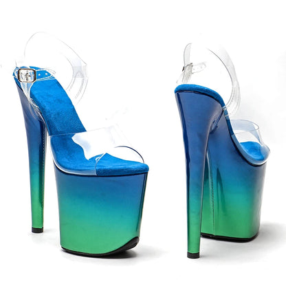 8Inch/20cm Women's Platform party High Heels Shoes Pole Dancing Shoes