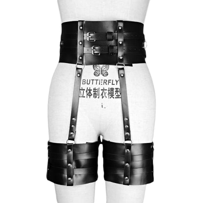 Fashion Harness belt Harness Corset Leather Lingerie  Lingerie Body Harness  Clothing Gothic Suspenders for Women