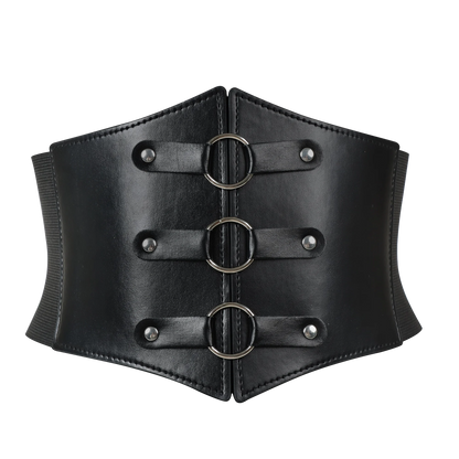Women Belt for Dresses Gothic Suspenders Pu Leather Harness Corset Waist Straps Punk Rock Accessories Y2k Tactical Belt