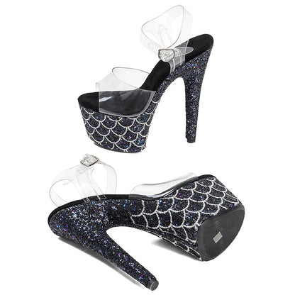 17CM/7Inch Women's Platform Sandals  party High Heels Shoes Pole Dancing Shoes