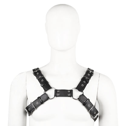 Leather Chest Strap Men's Tight