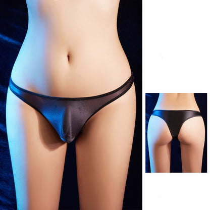 Slip extensible transparent taille basse sexy et respirant pour hommes